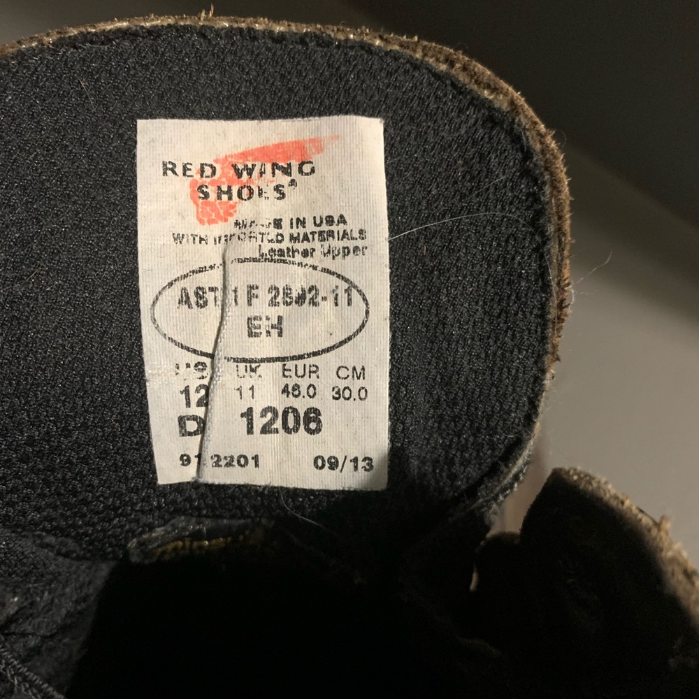 GUC Red Wing Men’s work boots - Size 12 - Picture 2 of 4